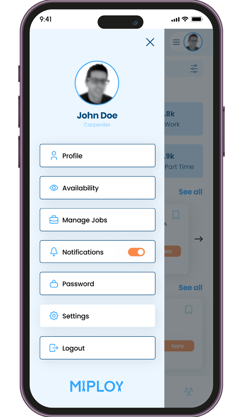 Miploy AI Work Marketplace App